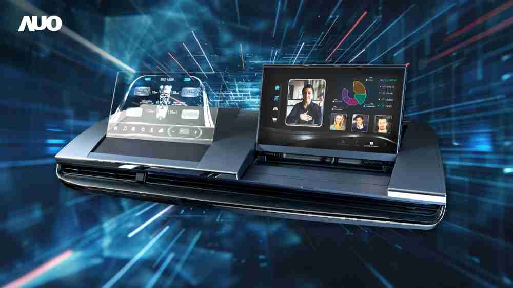 云顶国际8588ydMicro LED Display HMI解决方案打造透明Micro LED前座仪表，，呈现信息并保留驾驶视野开阔；亦为副驾驶座乘客打造收放自如的Micro LED屏幕，，，在不影响显示质量的前提于显示区内建镜头，，，，让用户能与视讯对象直接眼神接触，，，提供绝佳的双向沟通体验