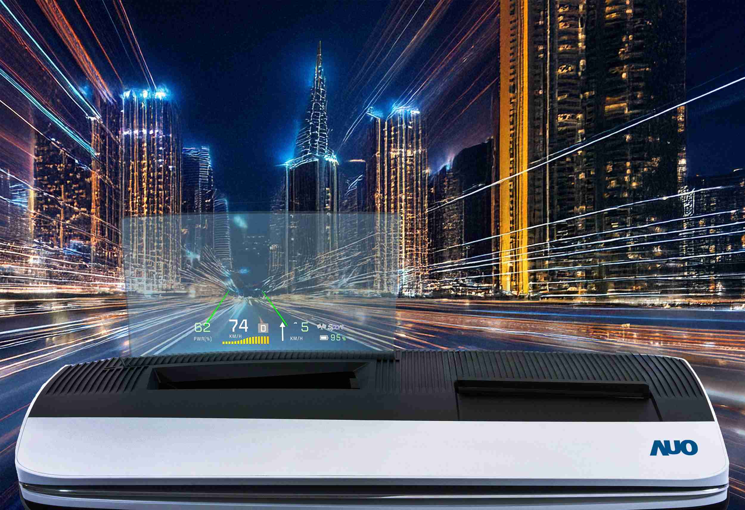 云顶国际8588yd推出13吋Micro LED抬头显示器，，提供高入眼亮度、、、高色彩饱和度的显示质量，，，在阳光下或黑暗中都清晰可见，，，，并利用Micro LED模块体积小的优势，，，解决车用空间有限的痛点